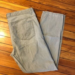 Men’s Paper Denim Cloth Grey Pants Size 38 x 32